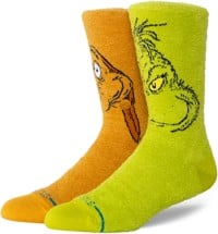 Stance The Grinch and Max Crew Sock - green