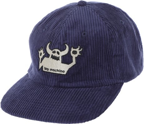 Toy Machine OG Monster Corduroy Snapback Hat - navy - view large