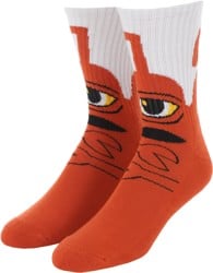 Toy Machine Sect Hug Sock - rust