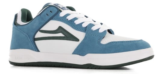 Lakai Telford Skate Shoes (Closeout) - slate/pine suede - view large