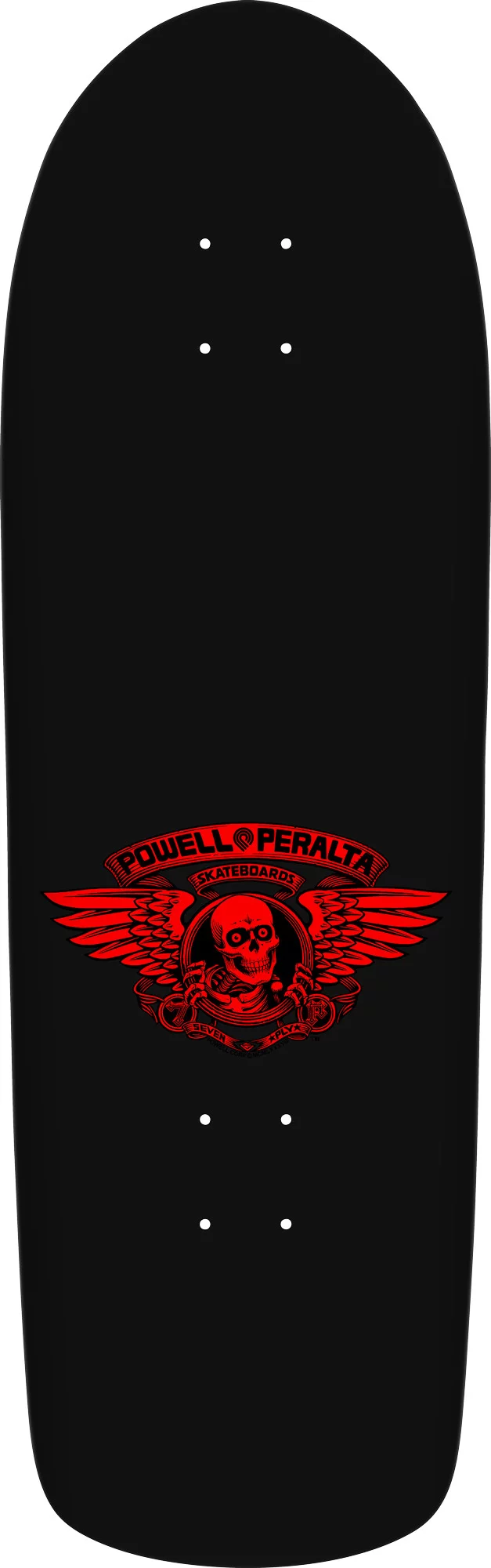 Powell Peralta Old School Ripper 9.89 Skateboard Deck - gold foil