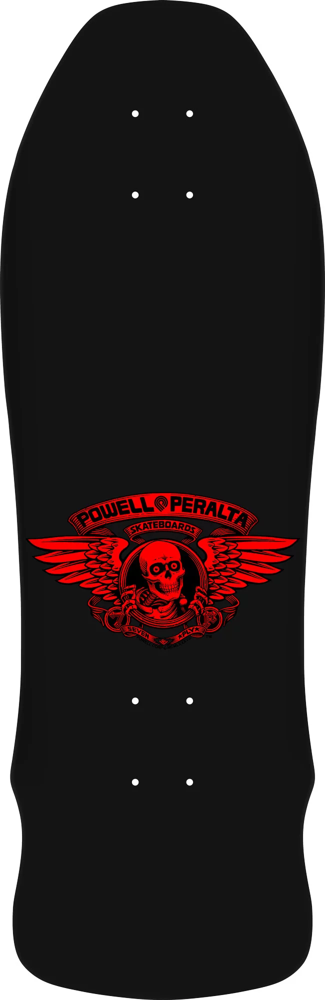 Powell Peralta Ripper 9.75 Geegah Skateboard Deck - blue foil