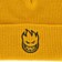 Spitfire Bighead Beanie - mustard black - front detail