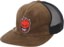 Spitfire Bighead Fill Trucker Hat - brown/black