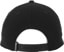 Spitfire Bighead Unstructured Snapback Hat - black/charcoal - reverse