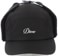 Dime Cursive Earflap Cap Hat - black - front