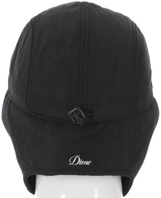 Dime Cursive Earflap Cap Hat - black | Tactics
