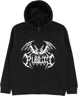 Public Dispute Zip Hoodie - black - view large