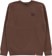 Spitfire Lil Eternal Emb Crew Sweatshirt - brown/black