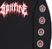 Spitfire Pentagram Drip Sleeve L/S T-Shirt - black/red-white - alternate side