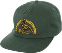 Anti-Hero Clubhouse Snapback Hat - green/gold