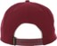 Anti-Hero Basic Eagle Snapback Hat - wine/gold - reverse