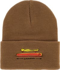 Krooked Koffin Beanie - brown