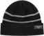 Anti-Hero Stock Eagle Label Cuff Beanie - black/grey stripe