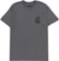 Anti-Hero Phelps Lance DBL T-Shirt - asphalt/black - front