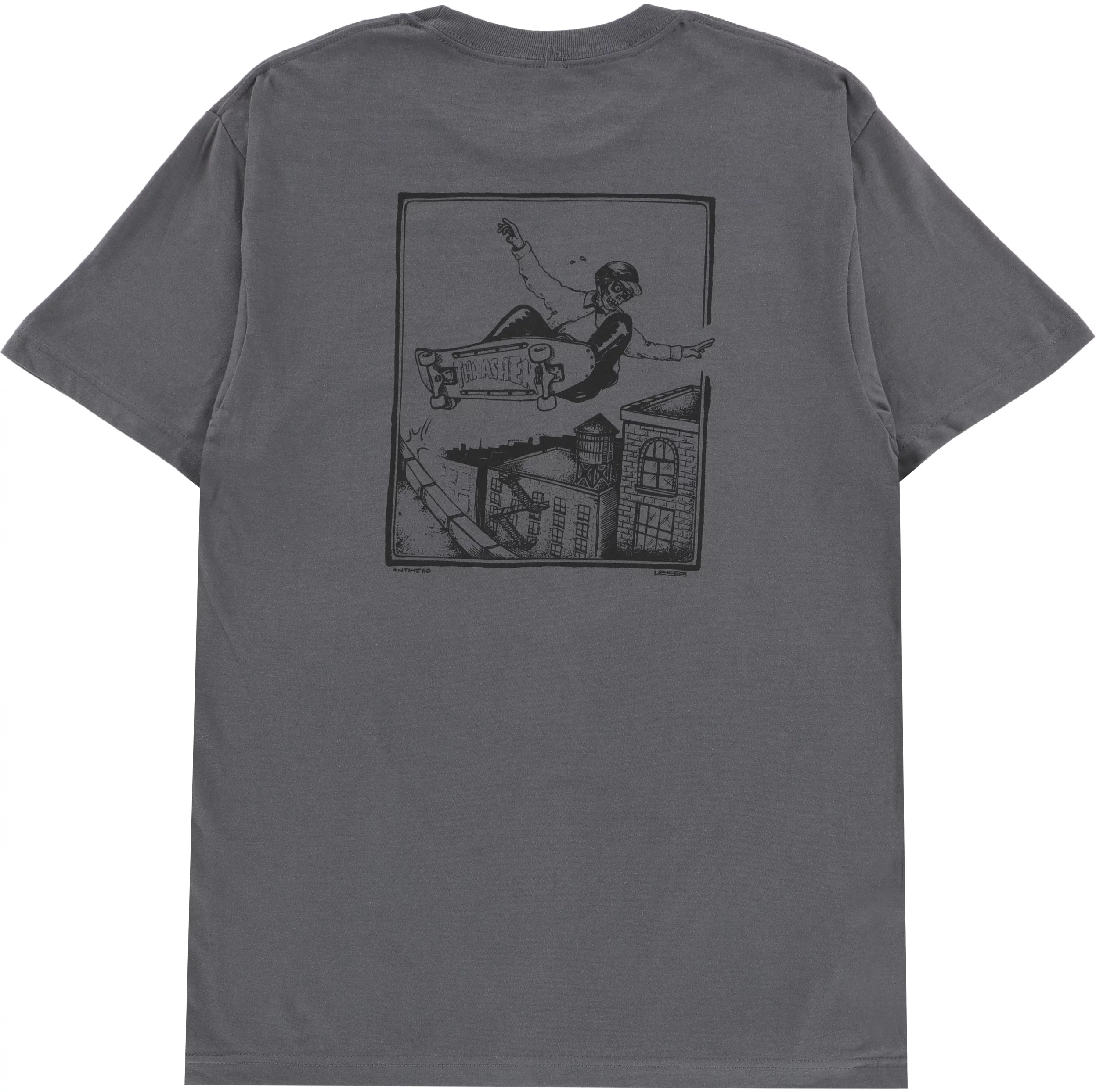 Anti-Hero Phelps Lance DBL T-Shirt - asphalt/black | Tactics