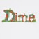 Dime Classic Dimecraft T-Shirt - white - front detail