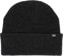 Krooked Flowers Eyes Clip Beanie - black