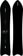 Offshore Cabin Fever Snowboard 2026 - black blank