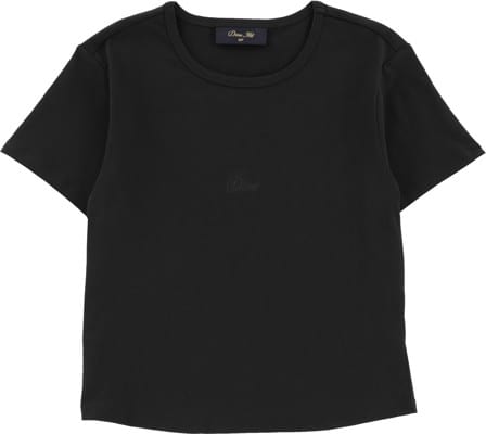 Dime Women's Cursive T-Shirt - black - view large