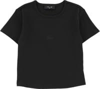 Dime Women's Cursive T-Shirt - black
