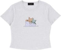 Dime Women's Fluff T-Shirt - ash