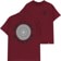 Spitfire Classic '87 Swirl Fill T-Shirt - burgundy/black-white