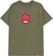 Spitfire Bighead Mid Fill T-Shirt - military green/red-black-white