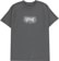 Spitfire Splat T-Shirt - charcoal/white