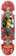 Powell Peralta Skull & Sword Birch 7.5 Complete Skateboard - khaki/burgundy
