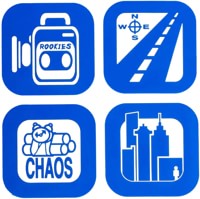 Heritage 411VM Icon Coasters (4-Pack)