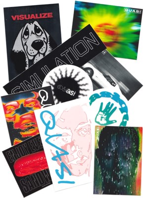 Quasi Sticker 8-Pack 2 - view large
