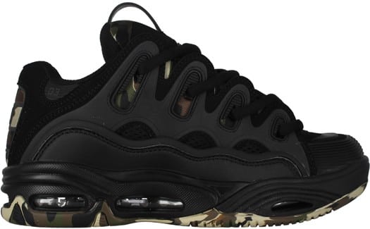 Osiris D3 2001 Skate Shoes - black/camo - view large