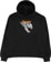 Thunder Screaming Banshee Hoodie - black/black-white-orange