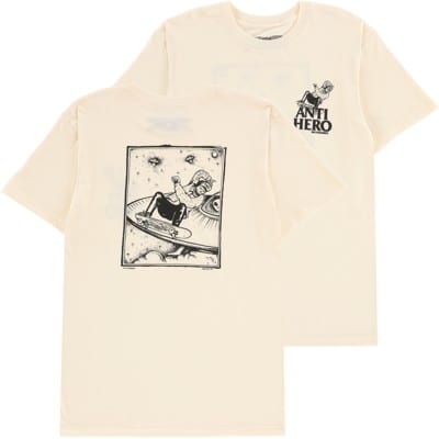 Anti-Hero Hewitt Lance T-Shirt - cream/black - view large