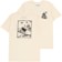 Anti-Hero Hewitt Lance T-Shirt - cream/black