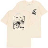 Anti-Hero Hewitt Lance T-Shirt - cream/black