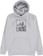 Anti-Hero Phelps Lance Hoodie - grey heather/black