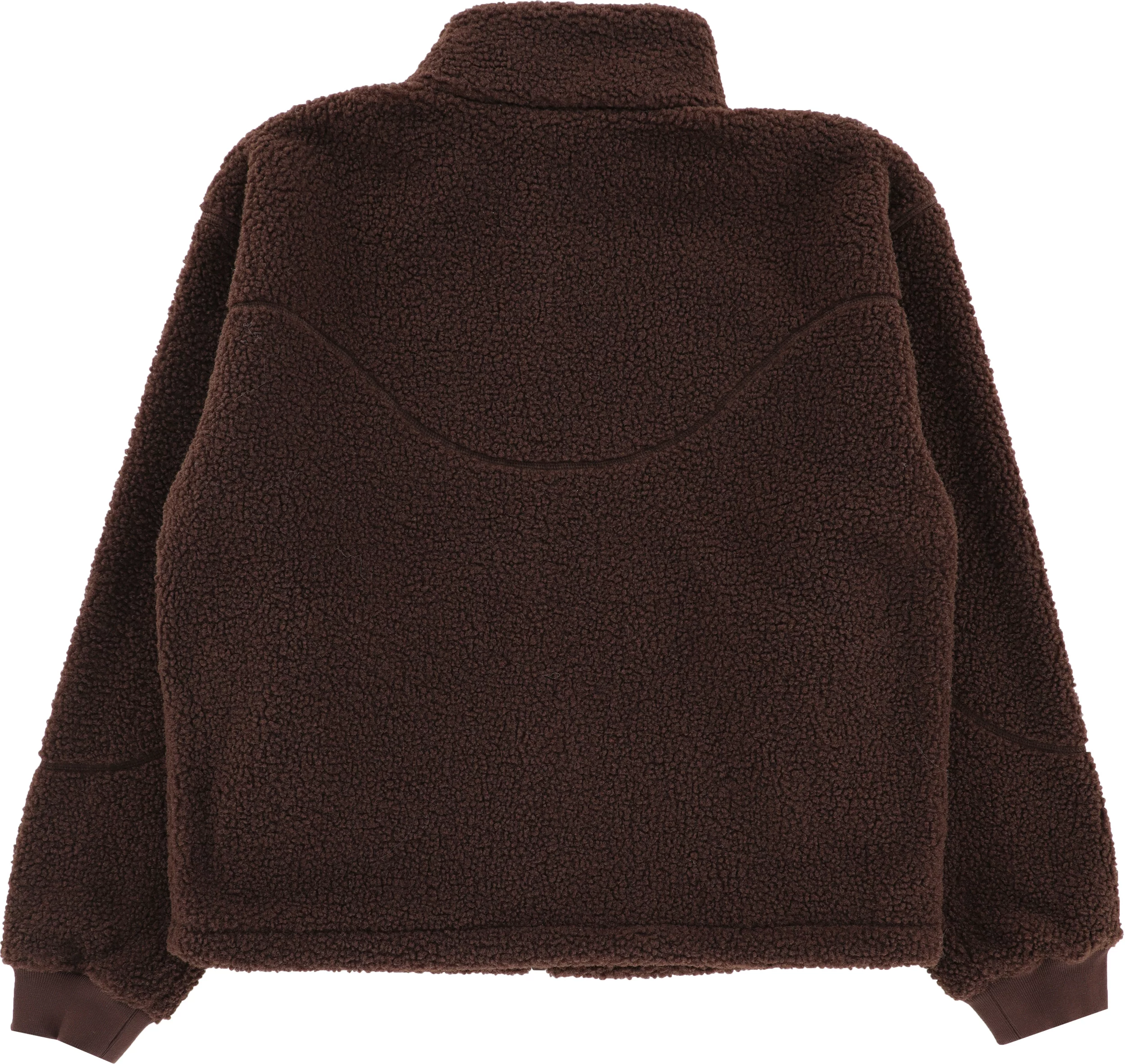 Dime Polar Fleece Sherpa Zip Jacket - brown | Tactics