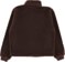 Dime Polar Fleece Sherpa Zip Jacket - brown - reverse