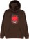 Spitfire Bighead Fill Hoodie - brown/red-black-white