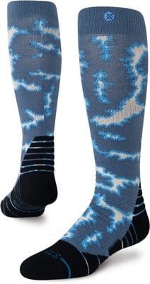 Stance Performance Mid Cushion Merino Wool Snowboard Socks - all terrain sea blue - view large