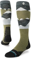 Stance Performance Mid Cushion Merino Wool Snowboard Socks - lonely peaks teal