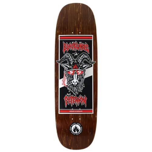Black Label Peterson Burnside Crew Tugboat 9.5 Skateboard Deck