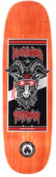 Black Label Peterson Burnside Crew Tugboat 9.5 Skateboard Deck - orange