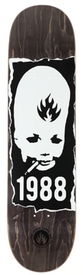 Black Label Thumbhead Torn 8.25 Skateboard Deck - black | Tactics