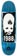 Black Label Thumbhead Torn Egg 9.0 Skateboard Deck - blue