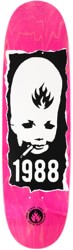 Black Label Thumbhead Torn Egg 9.0 Skateboard Deck - pink