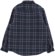 Baker Crust Flannel Shirt - blue - reverse
