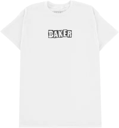 Baker Library Card T-Shirt - white